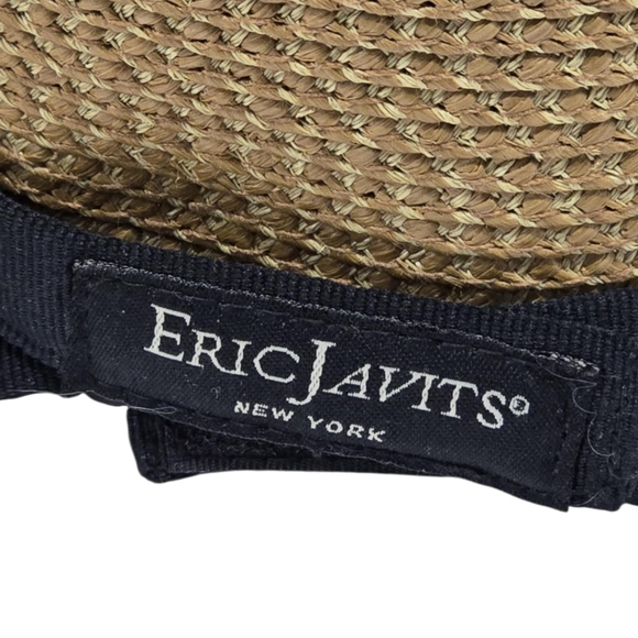 Eric Javits Fedora Visor “Sun Crest” UV Protected 2-in-1 Hat - Picture 11 of 16